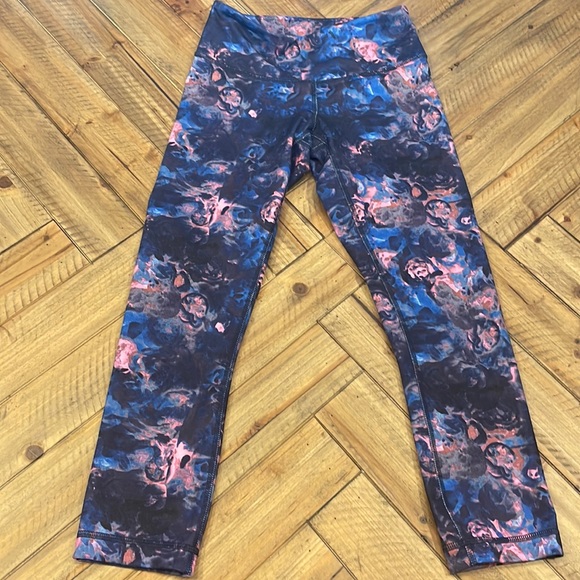 Lululemon Workout Capri Pants Winder Under Moody Mirage - Picture 3 of 5